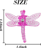 GXXMEI 70PCS Orchid Support Clips - Dragonfly Plant Clips for Orchids, Vines & Flowers