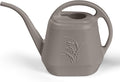 Rehab & Recovery Plastic Watering Can - for Indoor and Outdoor Plant - 1/2 Gallon - Coffee Color
