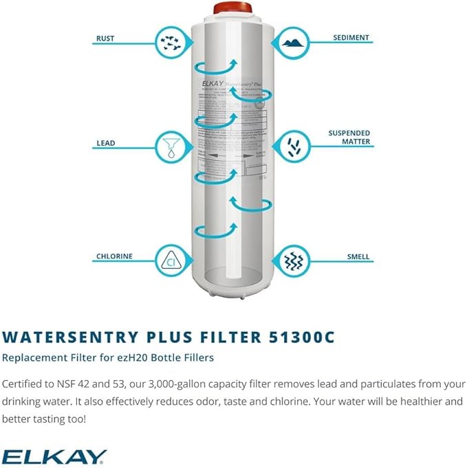 Elkay EZH2O Bottle Filling Station & Versatile Bi-Level ADA Cooler, Filtered Non-Refrigerated Light Gray