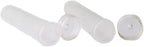 RuiLing 50pcs Transparent Flower Nutrition Tube Plastic Water Tube with Cap to Keep Flower Fresh for Wedding Event Arts Crafts Floral Hydroponic Container 72x18mm