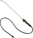 Replacement Sprayer Wand for Ryobi, Stainless Steel Sprayer Wand with Adjustable Nozzle, Trigger Wand & Hose Compatible with Ryobi P2803 Sprayer (29 Inches Sprayer Wand)
