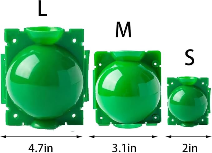 10PCS Propagation Stations Air Layering Pods, Plant Propagation Buddy Reusable Rapid Root Plugs Air Layering Propagation Kit Grafting Tool Take Root Box Plant Propagation Ball Root Starter