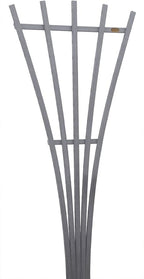 highwood Hartford Fan Trellis, 6 Foot, Coastal Teak
