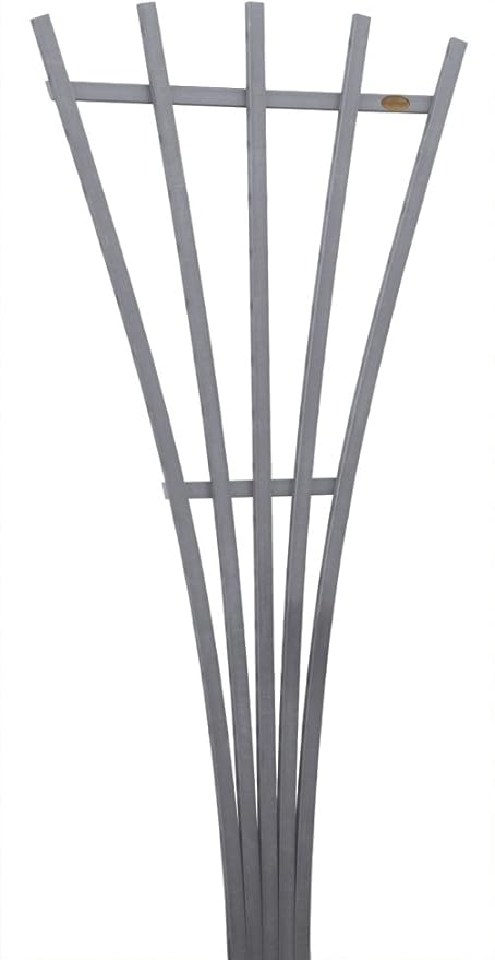 highwood Hartford Fan Trellis, 6 Foot, Coastal Teak