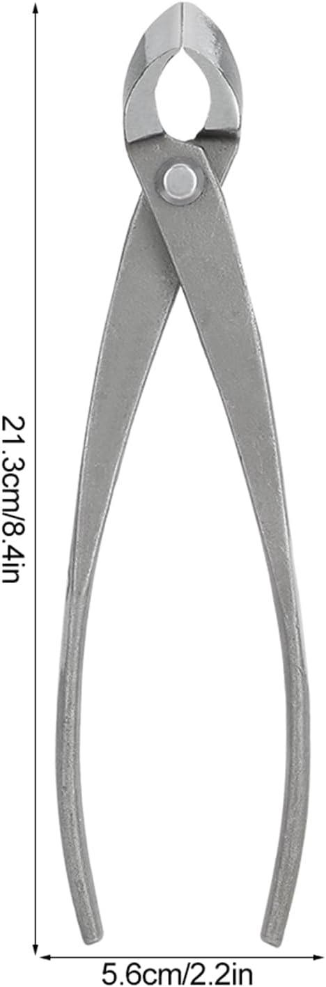 Bonsai Tools, Bonsai Concave Branch Cutter, 8.4inch Multifunctional Pruning Shear Carbon Steel Gardening Shears Scissors Tools Garden Tool for Removing Small Branches