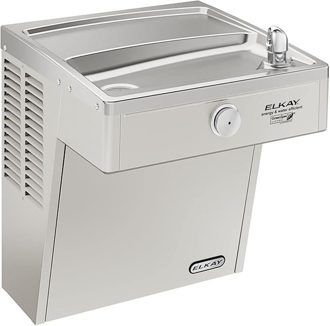 Elkay Wall Mount ADA Cooler Non-Filtered Non-refrigerated Stainless