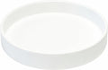 1 Pack 14 inch Plant Saucer Drip Tray, Heavy Sturdy Plastic Planter Flower Pot Drainage Tray Plate Saucers for Indoor Outdoor Garden, Plant Water Drip Trays for pots Base (14", Creamy White)