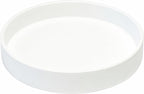 1 Pack 14 inch Plant Saucer Drip Tray, Heavy Sturdy Plastic Planter Flower Pot Drainage Tray Plate Saucers for Indoor Outdoor Garden, Plant Water Drip Trays for pots Base (14", Creamy White)