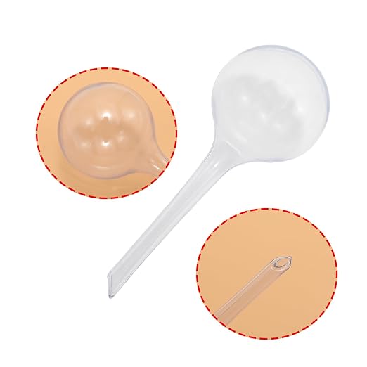 8 Pcs Large Plant Watering Globes (2''x5.3'') - Self-Watering Bulbs for Indoor/Outdoor Plants, Automatic Drip Irrigation System