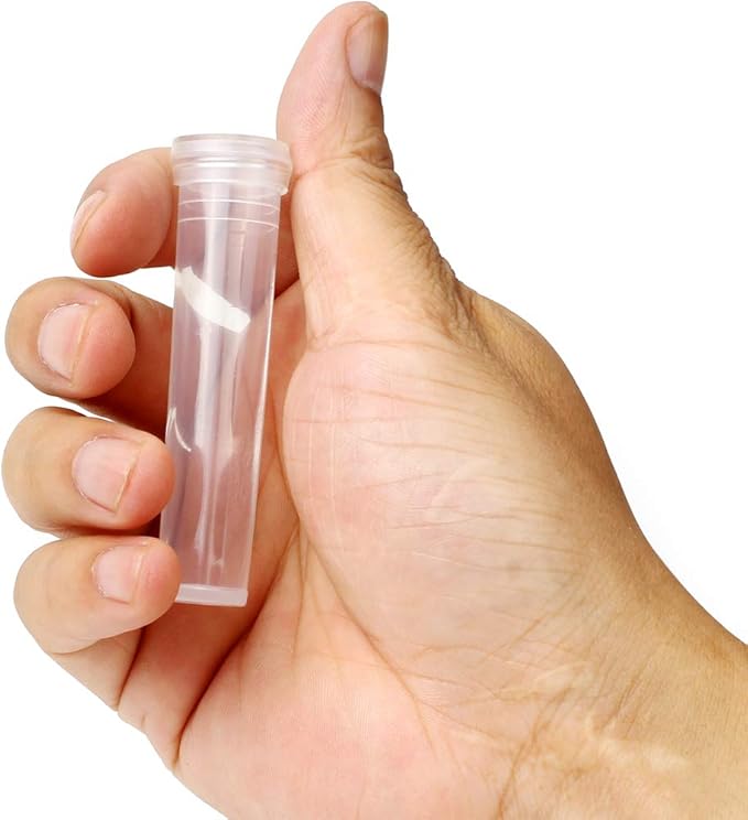 10Pcs 10ML Floral Tubes, Flower Water Tubes for Milkweed Stem Cuttings Arrangements (10Pcs 10Ml)