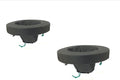 PondH2o 14" Round Floating Aquatic Water Garden Pond Planter Baskets, Floatable Aquatic Plant Flower Islands for Ponds, Aquaponics, Hydroponics and Water Features | Value 2 Pack