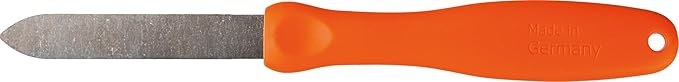 Original LÖWE Diamond file 0023 with ergonomic grip shape, fine structure with robust and durable diamond coating, for scissors, axes and tools