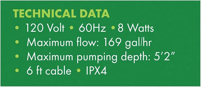 Aquagarden, Pond Air Pump Kit, Outdoor Weather Proof air Pump, Four Outlet Pond Oxygenator, Inc 4 Air Stones & 4 Air Lines, 169 gal/hr Flow Rate, Economical to Run, for Large Ponds
