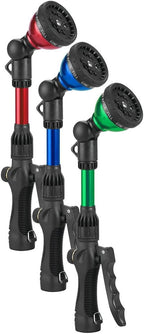 Generic 2-Pack 14"" Front Trigger 10 Pattern Water Hose Spray Wand, Watering Sprayer