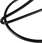 9 Inch Black Ornament Display Stand, Metal Ornament Hanger Stand for Hanging Glass Globe(5inch), Air Plant Terrarium, Witch Ball, Christmas Ornament and Home Wedding Decoration (1, 9x4 Black)