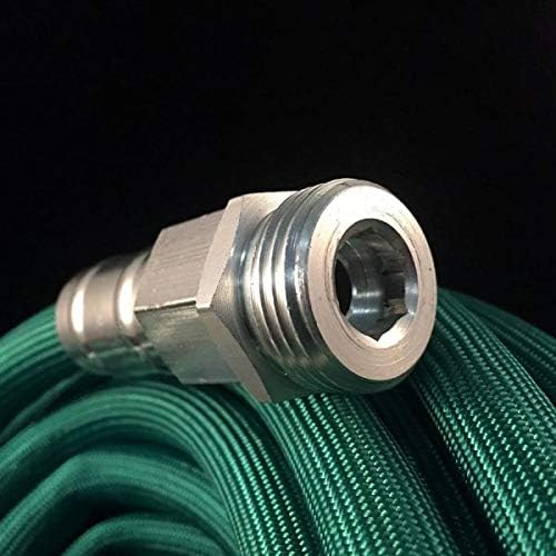 Flexon H2Zero 50 ft Lightweight Fabric Garden Hose – Ultra-Flexible, High-Strength 750 PSI Fabric Hose with Crush-Proof Nickel Plated Couplings – Easy-Carry, Kink-Resistant Lawn & Garden Watering Hose