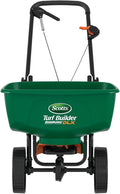 Scotts Turf Builder EdgeGuard DLX Broadcast Spreader - Spreader For Lawn Fertilizer, Weed & Insect Control, Grass Seed, and Ice Melt, Holds Up To 15,000 sq. ft. of Product