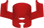 Goaste 100 Pack Plant Training Clips, 90 Degrees Plant Stem Bender, Low Stress Plant Branch Trainer Clips for Flowers, Vegetables (Circle Style,Red)