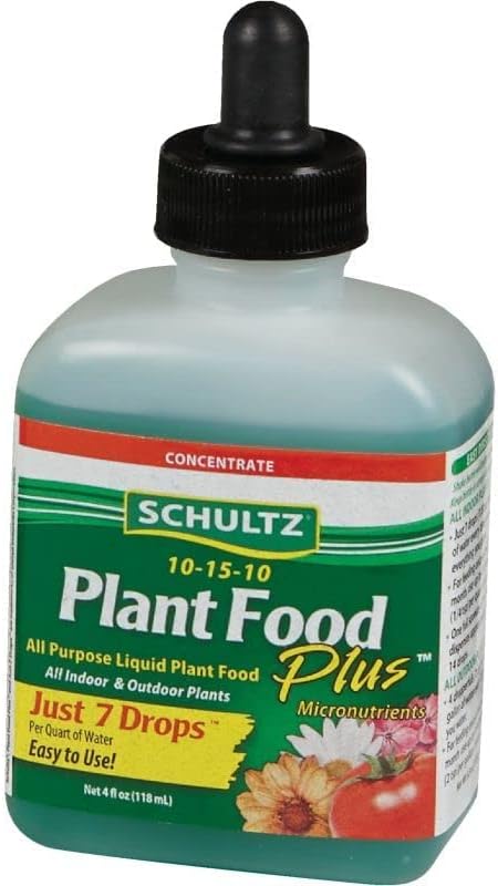 Schultz SPF45160 All Purpose Liquid Plant Food 10-15-10, 4 oz