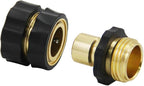 Twinkle Star 3/4 Inch Garden Hose Quick Connector Water Hose Fitting Male and Female, 9 of Set
