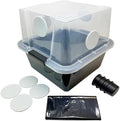 Myco Labs Grower's Select 28Q Cube Mushroom Monotub Fruiting Chamber with Filter Disks and Liner