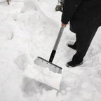 RISETEX Multifunctional Garden Flat Shovel，57" Heavy Duty Stainless Steel Cleaning Tool with Adjustable Handle for Weeding, Lawn Edging, Snow/Ice Removal & Digging, Durable Outdoor Spade & Scraper