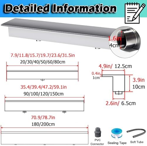 Waterfall Spillway for Indoor/Outdoor Decorative,304 Stainless Steel Waterfall Spillway Kit - Outdoor Fountain with Long Hose Black/Silver Finish for Backyard Ponds & Parks (Silver 28/71cm)