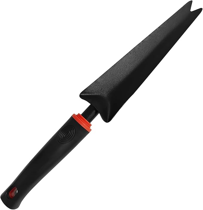 FR Handheld Weed Puller for Driveway Cracks – Portable Crevice Weeder Tool with V-Shaped Steel Blade – Manual Grass & Dandelion Remover for Patio, Sidewalk & Garden