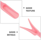 Veemoon 12 Sets Succulent Plant Transplanting Tools Garden Hand Tool Kit with Bulb Planter for Bonsai and Succulent Gardening Accessories Pink Plastic for Patio Lawn Use