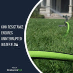 Kink Control Plus Water Hose 100ft - High Burst Strength and Superior Flexibility Garden Hoses, Outdoor Hose with Kink Resistance, Triple Frame Technology, Made in USA