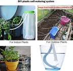 ORIMERC 60 feet 1/5 inch Self Watering Capillary Wick Cord Vacation Plant Sitter DIY Hydroponic Wicking Self-Watering Planter Pot Automatic Water System Device Potted Violet Auto Seedling Waterer Rope
