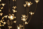 Lightshare Set of 3 LED Cherry Blossom Trees, 4FT 5FT and 6FT Lighted Artificial Trees for Decoration Inside and Outside, Home Patio Wedding Festival Christmas Decor