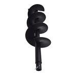 8Inch Auger Drill Bit, Planting Garden Planter Garden Drill Bit Post Hole Rapid Planter Compatible Auger Machine Head with 3/4In Shaft