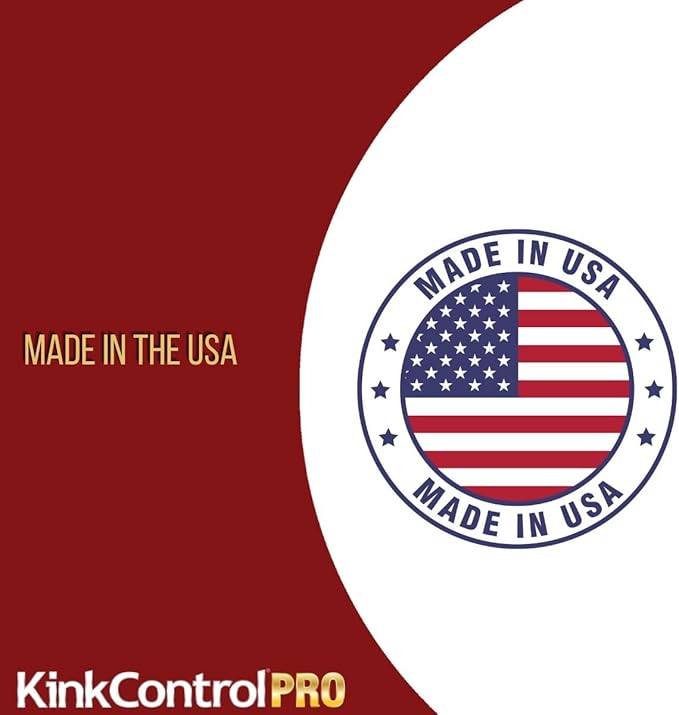 Kink Control Pro Garden Hose, Water Hosewith Superior UV Resistance, Ergonomic Grip, High Burst Strength, Triple Frame Technology for Kink Resistance, 50 Ft