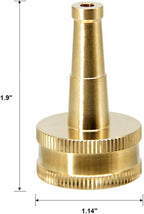 Twinkle Star Brass Jet Sweeper Jet Nozzle, 2 Pack, TWIS3431