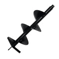 XtremepowerUS Replacement Auger Digging Bit 10" For Post Holes Earth Digger Planting Drill 3/4" Shaft Size Fence Hole Digging Bit