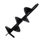 XtremepowerUS Replacement Auger Digging Bit 10" For Post Holes Earth Digger Planting Drill 3/4" Shaft Size Fence Hole Digging Bit