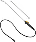 Replacement Sprayer Wand for Ryobi - Stainless Steel With Adjustable Nozzle, Trigger & Hose Compatible With P2803 (44 Inches)