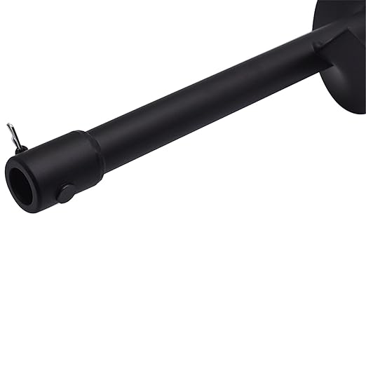 4-in Earth Auger Drill Bit, Garden Plant Flower Auger Rapid Planter Compatible Gas Powered Post Fence Hole Digger with 3/4 Shaft