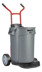 Rubbermaid Commercial Products Brute Construction and Landscape Dolly, 250-Pound Capacity, Red, Heavy Duty Dolly with Wheels