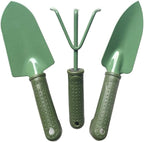 3PCS Mini Garden Tools Sets Durable Gardening Hand Tool Ergonomic & Rust Resistant for Women Kid Men Gardener