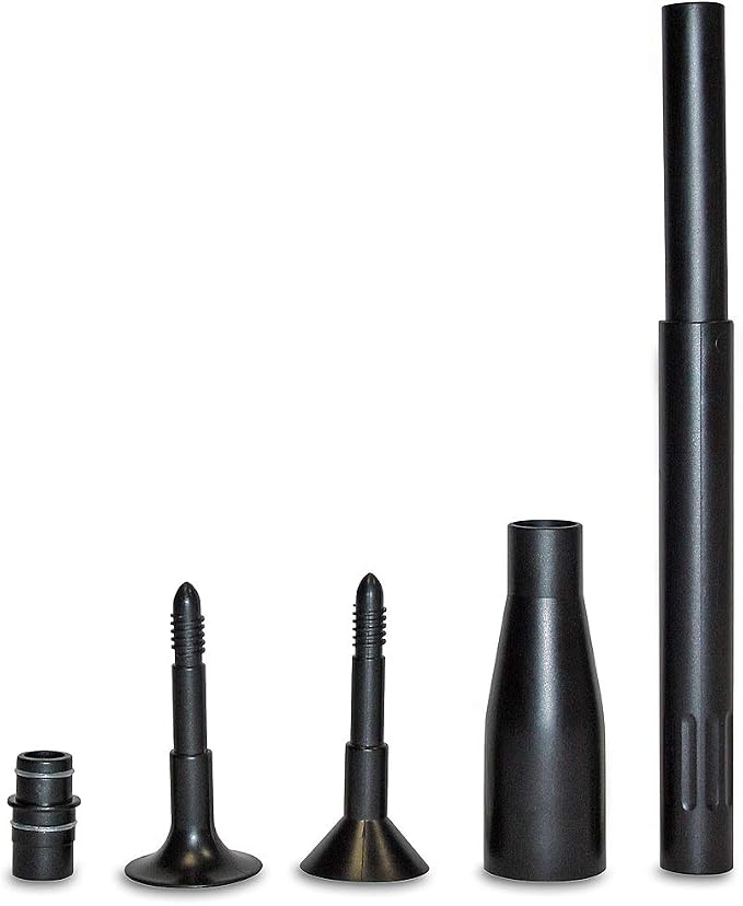 1409 Small Fountain Nozzle Combo-Mini Waterbell and Trumpet - Aerates Water for Koi, Goldfish, and Other Fish - Ideal for Small Ponds, Water Gardens, and Other Water Statuaries, Black