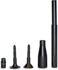 1409 Small Fountain Nozzle Combo-Mini Waterbell and Trumpet - Aerates Water for Koi, Goldfish, and Other Fish - Ideal for Small Ponds, Water Gardens, and Other Water Statuaries, Black