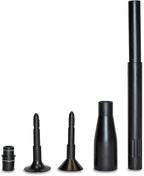 1409 Small Fountain Nozzle Combo-Mini Waterbell and Trumpet - Aerates Water for Koi, Goldfish, and Other Fish - Ideal for Small Ponds, Water Gardens, and Other Water Statuaries, Black
