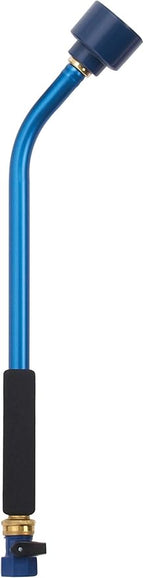 Dramm Sunrise Soft Rain Watering Spray Wand – 16” Long, Blue – Gentle Full-Flow Spray with Shut-Off Valve & 8” Foam Grip – Lightweight & Durable for Gardens, Hanging Baskets & Planters