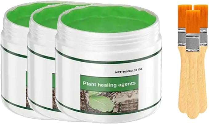 100g pruning sealer,tree wound dressing,Tree Wound Pruning Sealer,grafting wax,TreeSealer After Cutting, TreeBark Repair (3pcs)
