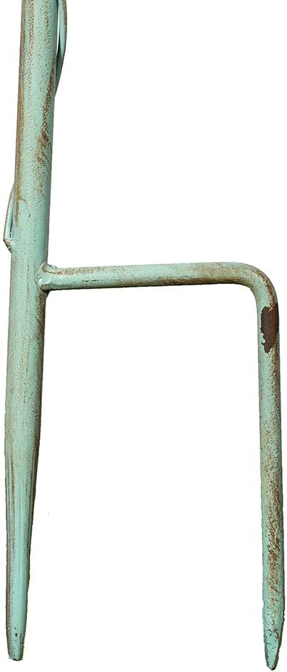 Bird Houses for Outside with Pole Metal Birdhouse Stakes Decorative Outdoor, Reclaimed Faucet Accent (Teal, 52")