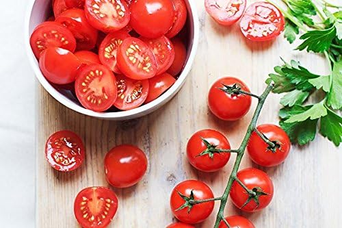 30 Sweetie Cherry a.k.a. Sugar Sweetie Tomato Seeds, Heirloom Non-GMO, Extra Sweet, Heavy-Yielding, Indeterminate, Open-Pollinated, Delicious from USA Solanum lycoperscium