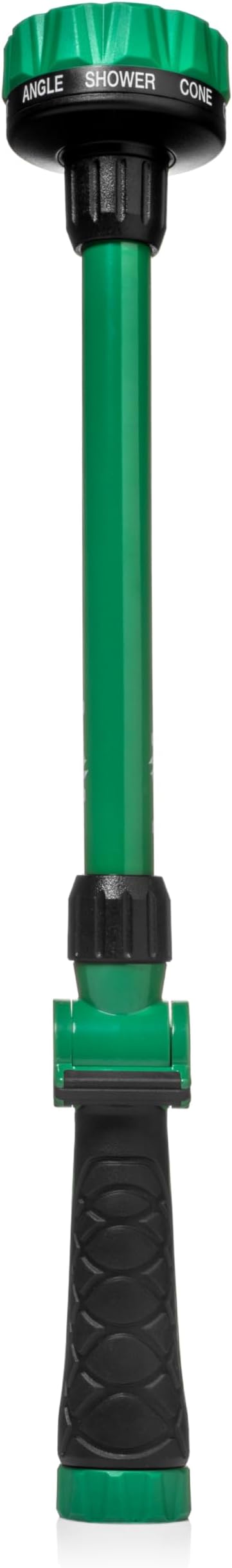 Rain Bird TCNZL8PWAND16 16" Watering Wand Garden Hose Nozzle, Thumb Control, Carbon Fiber Texture, 8-Pattern
