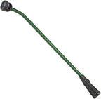 Dramm Touch-N-Flow Rain Wand – 30” Long, Blue – Full Watering Flow with Trigger-Style Shut-Off Valve & Lock – High-Flow, Gentle Spray for Gardens, Hanging Baskets & Flowerbeds